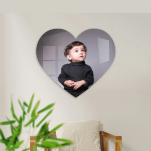 Heart Acrylic Wall Photo Frame