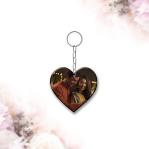 Heart Acrylic Keychains