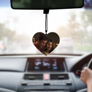 Heart Acrylic Car Hangings