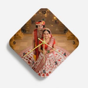 ACRYLIC FULL CLASSIC SHAPE WALL CLOCK