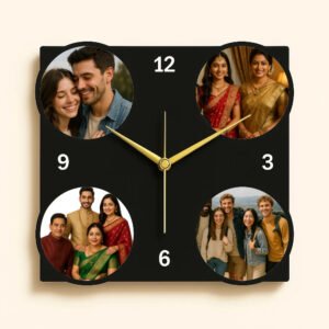 CUSTOM CIRCLE SHAPE WALL CLOCK