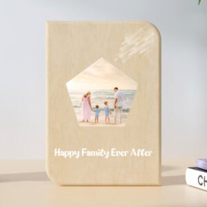 Wooden Plaques/Stands for Happy Family